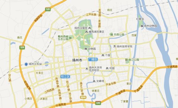 揚州市最新地圖